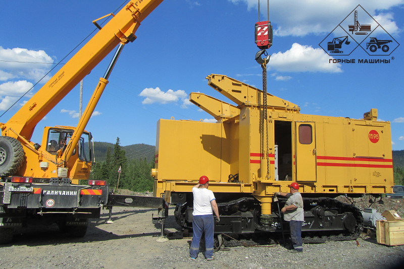 Installation of hydraulic jacks on SBSH-250MNA-32.