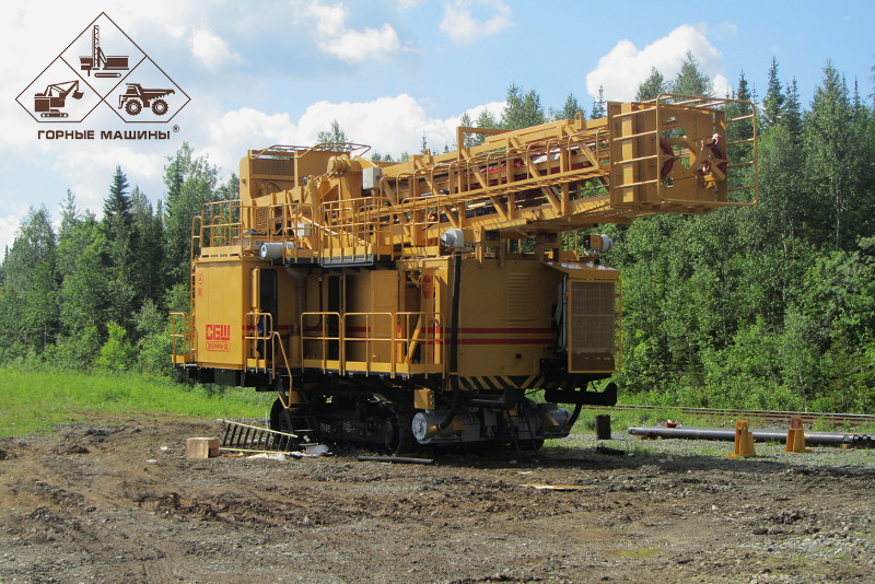 Assembled roller drilling rig SBSH-250MNA-32.