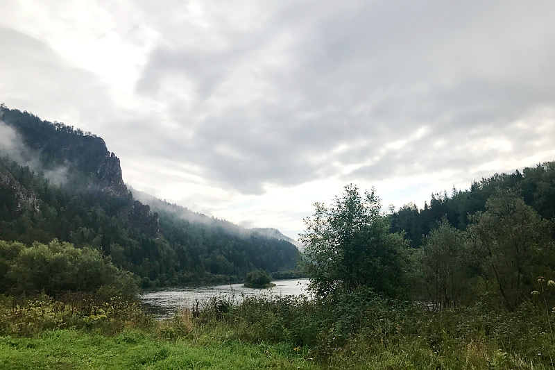 Fog over the Mana River