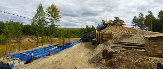 A unique development of a washing and sorting complex for the extraction of hard-to-enrich gold